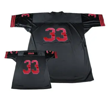 Black Men's Roger Craig San Francisco 49ers Authentic Mitchell And Ness Throwback Jersey