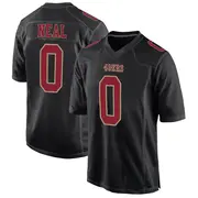 Black Youth Siran Neal San Francisco 49ers Game Fashion Jersey