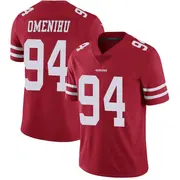 Red Men's Charles Omenihu San Francisco 49ers Limited Team Color Vapor Untouchable Jersey