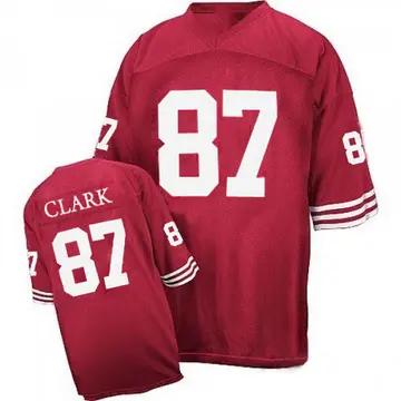Red Men's Dwight Clark San Francisco 49ers Authentic Jersey