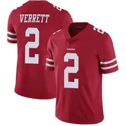 Red Youth Jason Verrett San Francisco 49ers Limited Team Color Vapor Untouchable Jersey