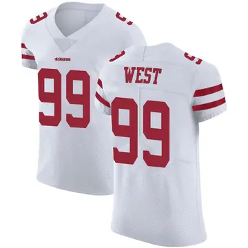 White Men's C.J. West San Francisco 49ers Elite Vapor Untouchable Jersey