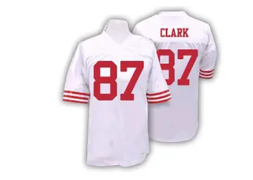 White Men's Dwight Clark San Francisco 49ers Authentic Jersey