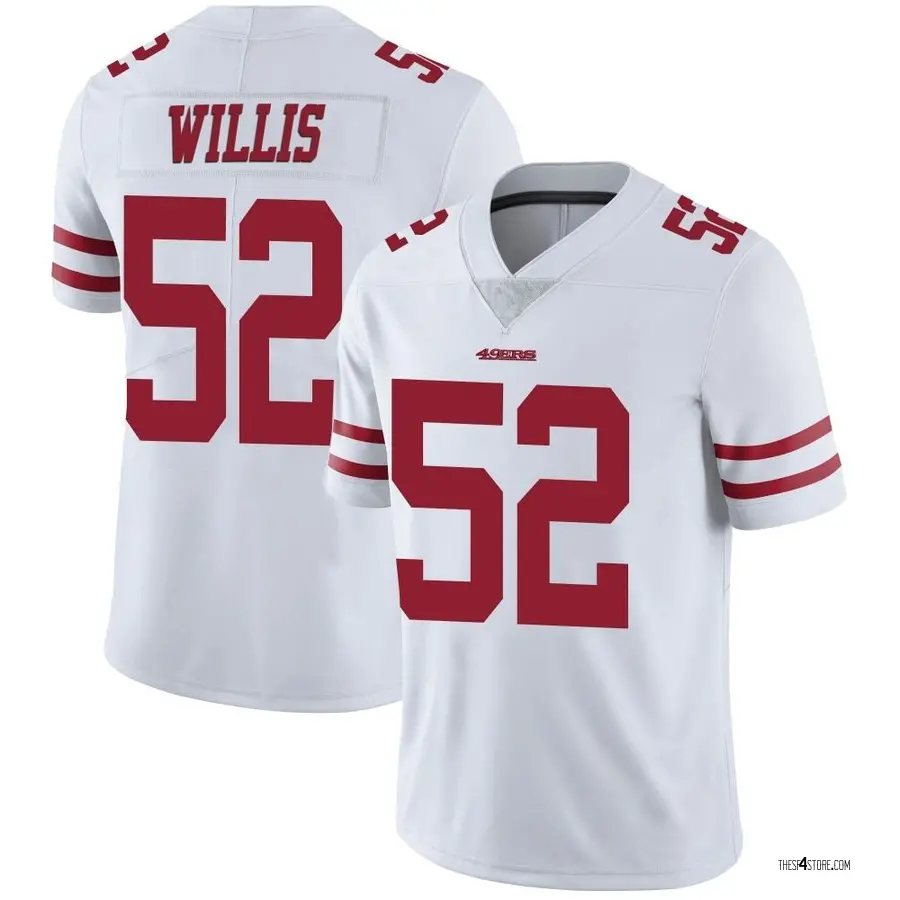 White Men's Patrick Willis San Francisco 49ers Limited Vapor Untouchable Jersey