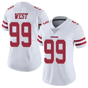 White Women's C.J. West San Francisco 49ers Limited Vapor Untouchable Jersey
