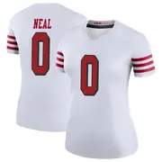 White Women's Siran Neal San Francisco 49ers Legend Color Rush Jersey